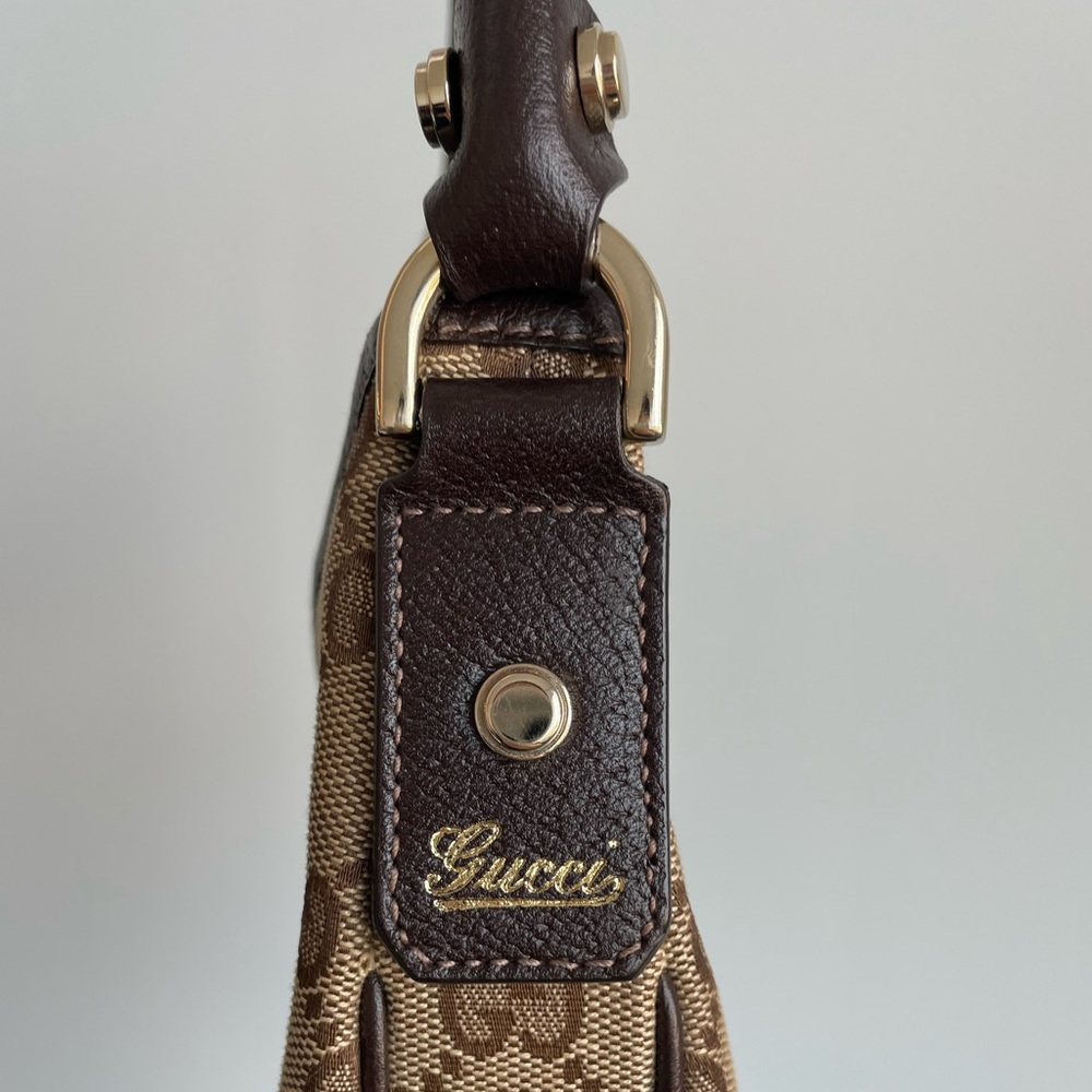GUCCI ♥️ Small Vintage Handbag in Brown 🌹 - Picture 7 of 16
